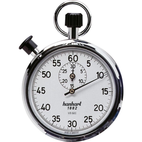 Hanhart mechanische stopwatch Addition Timer 122.0101-00 - 1/5 sec - 30 min