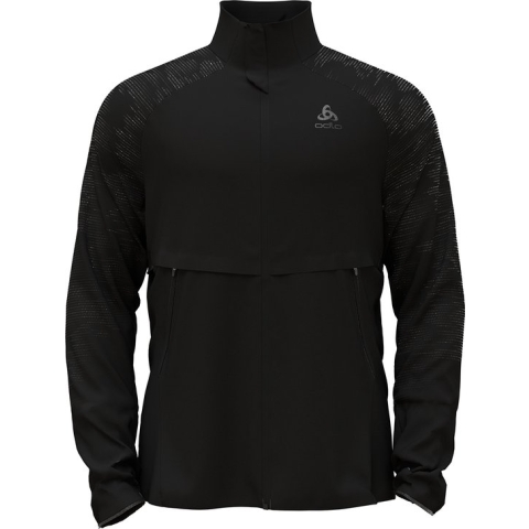 Odlo Jacket Zeroweight Pro Warm Reflect ZWART - Maat S