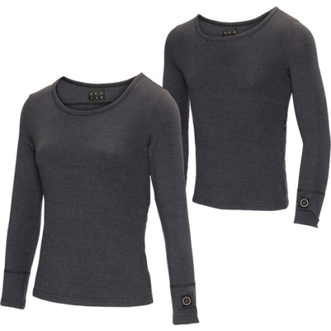 HeatPerformance® Verwarmd shirt | Thermoshirt longsleeve | met oplaadbare batterij voor 5 uur warmte | XS