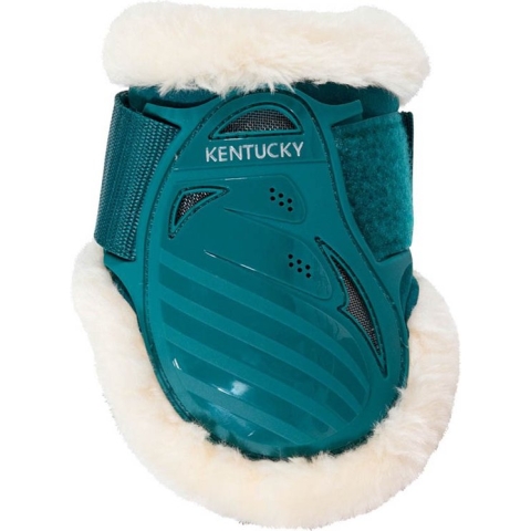 Kentucky Beenbescherming Emerald - Model: Vegan Sheepskin Young Horse Fetlock Boots - Maat: S