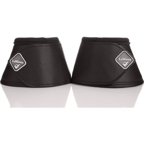 Le Mieux WrapRound Leather Over Reach Boots - Black - Maat XL