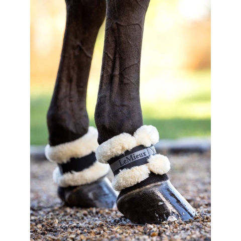 Le Mieux Fleece Pastern Wrap Black - Size : One Size