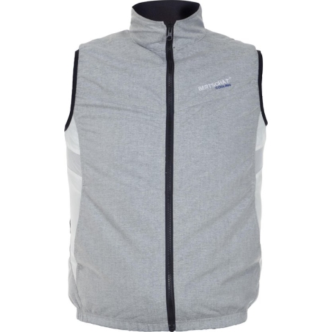 Koelvest met ventilatoren | Maat: L | Unisex | Grijs | Incl. powerbank