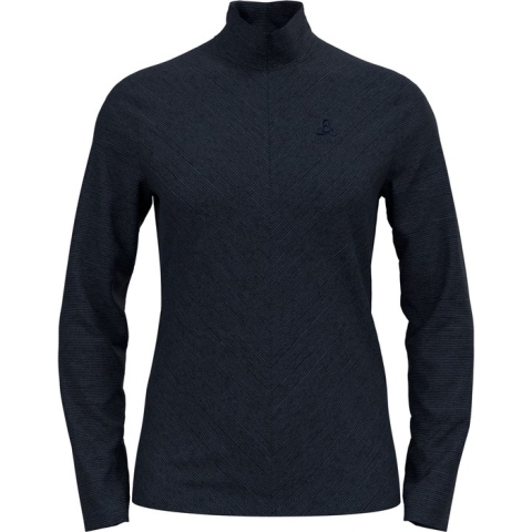 Odlo Midlayer 1/2 zip ROY BLAUW - Maat S