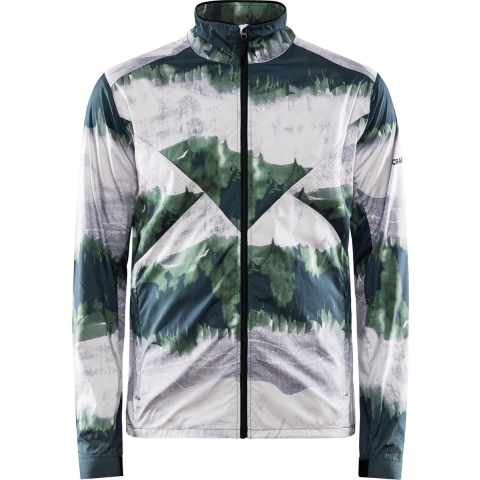 Craft ADV Essence Sportjas - Maat L  - Mannen - wit - donkerblauw - groen