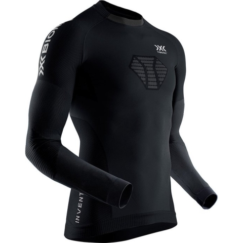 X-bionic Inven4.0 Run Speed Lange Mouwenshirt Zwart M Man