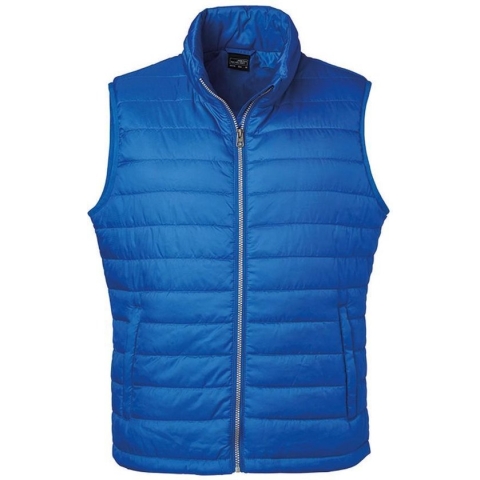 James and Nicholson Heren Waterafstotend Gewatteerd Vest (Koningsblauw)