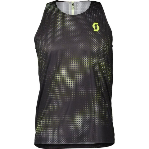 Scott Rc Run Mouwloos T-shirt Zwart S Man