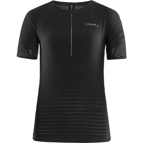 Craft Ctm Rn Dames Ondershirt Met Korte Mouwen Zwart