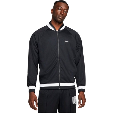 NIKE Dri Fit Jasje Mannen Zwart - Maat XL