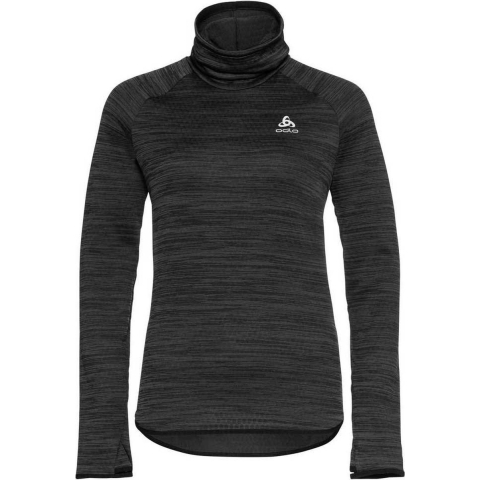Odlo Midlayer Run Easy Warm ZWART - Maat M