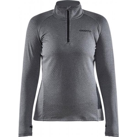 Craft Core Thermal Midlayer Dames - Donkergrijs - maat S