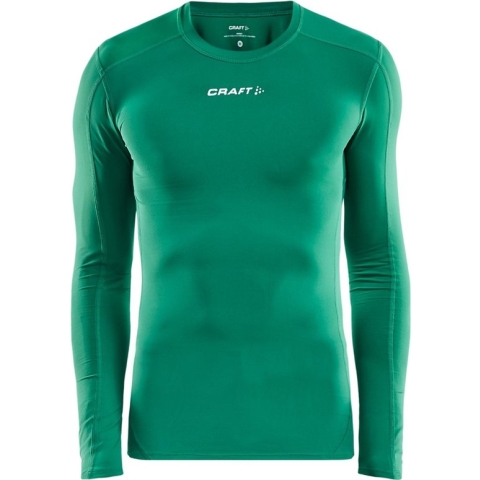 Craft Pro Control Compression Shirt Lange Mouw - Groen | Maat: L