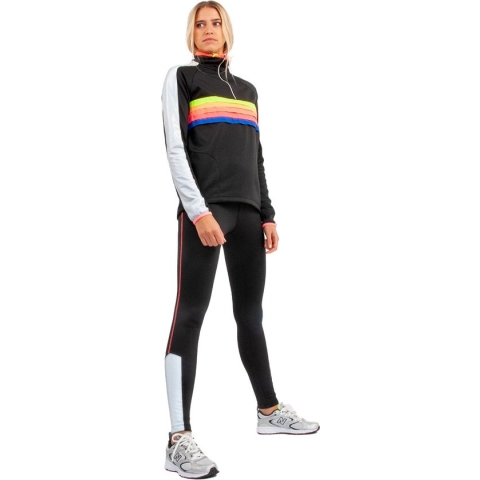 Gofluo - Sportlegging Dames Work-it - Reflecterend - Fleece - Thermo Legging Dames - Sportkleding - M