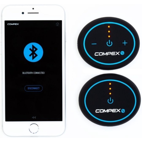Compex Mini – Bluetooth - Draadloos - Elektrostimulator – Spierstimulator – Spierherstel – Spieropbouw – Pijnbestrijding – Regeneratie – EMS – Training