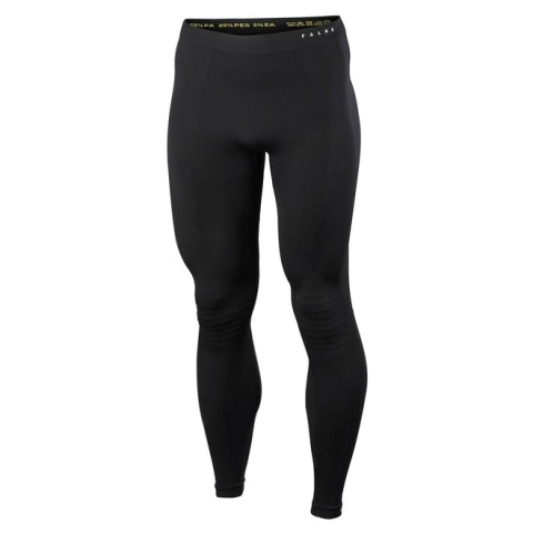 FALKE Maximum Warm heren thermo broek lang - zwart - Maat: XXL