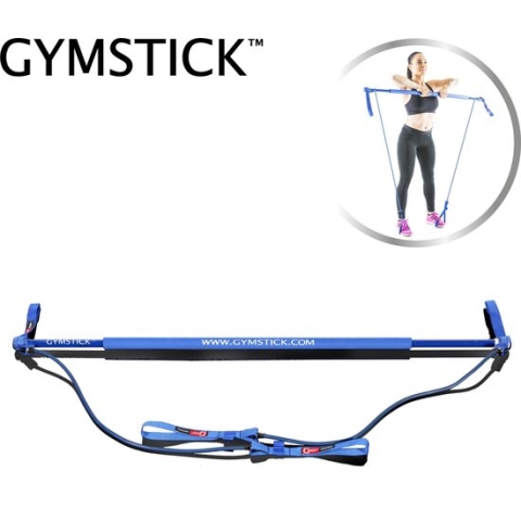 Gymstick - Original 2.0., Medium, Weerstandstraining in huis 1-15 kg – weerstandstube, weerstandsstok, resistance training