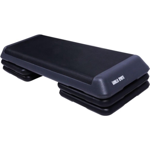 Gorilla Sports Stepper - Fitness Step Met Rubber Mat - Anti Slip