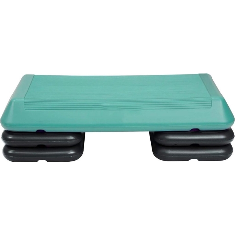 24YOU - Fitness step - Antislip - Verstelbaar - Mintgroen - Aerobic Step - Workout - Stepper - Fitness