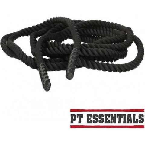 PTessentials COREPOWER battlerope / battle rope / gym rope 15 meter 38 mm
