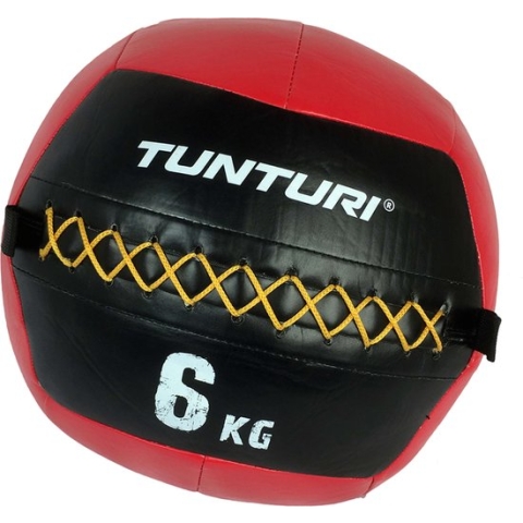 Tunturi Medicijnbal - Medicine Ball - Wall Ball - 6kg - Rood