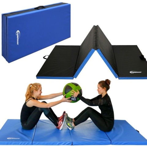 Opvouwbare zachte vloermat rg20 dikke vloer gymnastiekmat sport mat draagbare xl mat