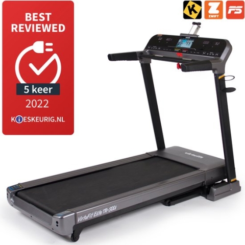 VirtuFit Elite TR-500i Loopband - Hardloopband - Zwift / Kinomap Compatible - Inklapbaar - Fitness