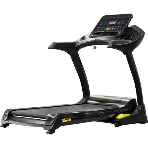 Focus Fitness Senator iPlus - Loopband - Incl. Tablethouder en Bluetooth - Inklapbaar - Fitnessapparaat - 1-22 km/u - Hardloopband voor thuis