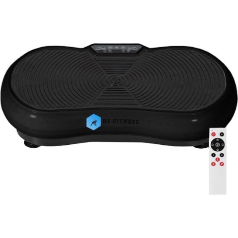 Trilplaat - Trilplaat Fitness - Powerplate - Trilplaat voor benen bloedsomloop - Trainingsapparatuur voor Uithoudingsvermogen - Afslanken - Fit - Trainen - Merk: BX Fitness® - Kleur: Zwart