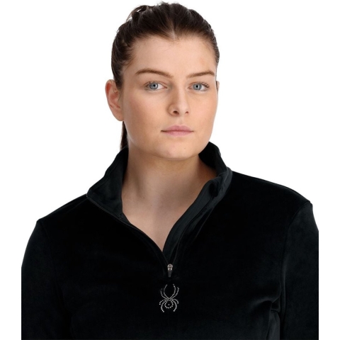 Spyder Womens Shimmer Bug 1_2 Zip 2024