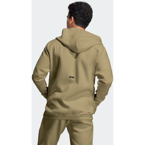adidas Sportswear Z.N.E. Premium Trainingsjack met Capuchon - Heren - Groen- L