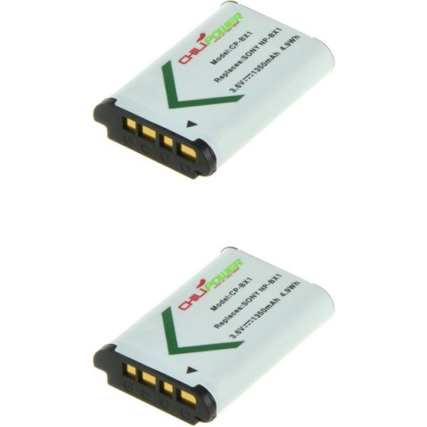 ChiliPower NP-BX1 accu voor Sony - 1350mAh - 2-Pack
