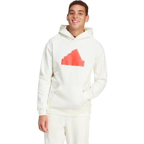 adidas Sportswear Future Icons Badge of Sport Hoodie - Heren - Wit- L