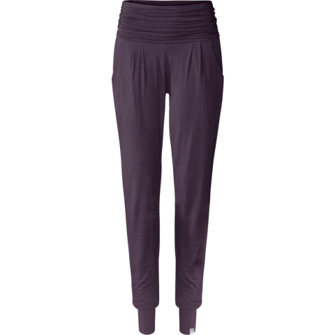 Yoga-Harempants "ala" - elderberry L Loungewear broek YOGISTAR