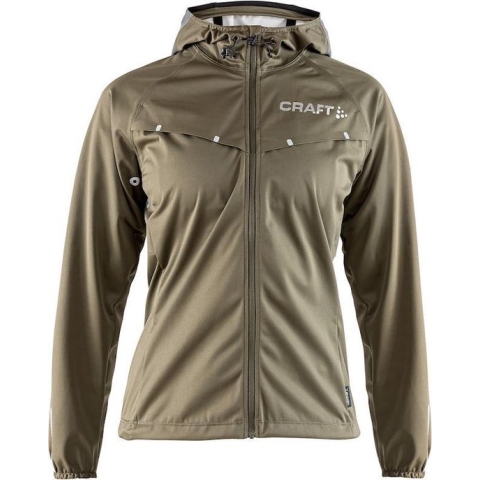 Craft Repelkt Sportjas Dames - Dk Olive/Silver
