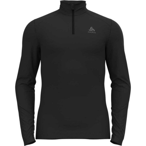Odlo Fundamen Heren Lange Mouwenshirt - Black - L