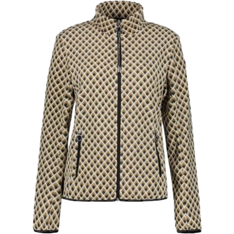 Luhta Auttoinen casaul sweater dames bruin dessin