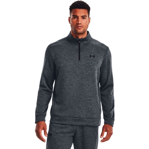 Under Armour Armour Fleece Halve Rits Sweatshirt Grijs L / Regular Man