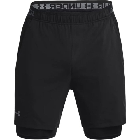 Under armour vanish woven 2in1 sts in de kleur zwart.