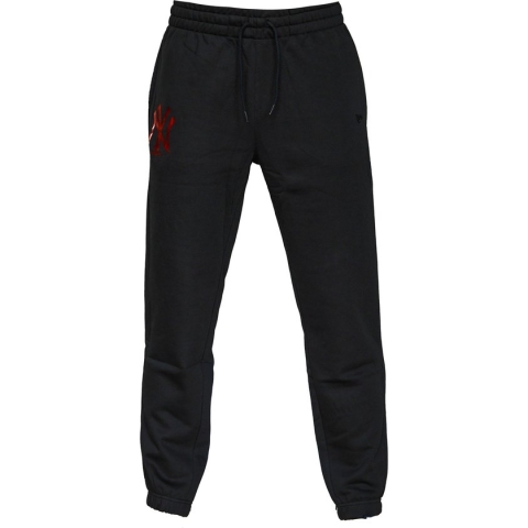 New Era MLB Team New York Yankees Logo Jogger 60284757, Mannen, Zwart, Broek, maat: S