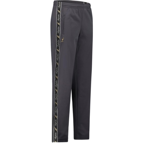 Australian broek met zwarte bies antraciet en 2 ritsen maat 3XL/56