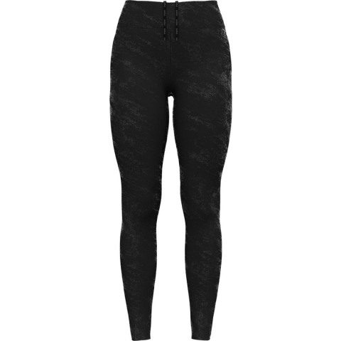 Tights Zeroweight Print Reflective - kleur: Zwart maat: S