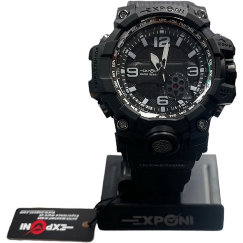 WS1250 - Digitaal Horloge voor Mannen - Sporthorloge LED - Heren - Waterdicht - Zwart