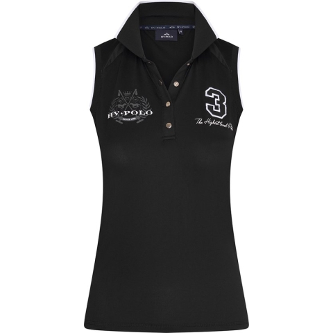 Hv Polo Polo Favouritas Tech Mouwloos Zwart - xl