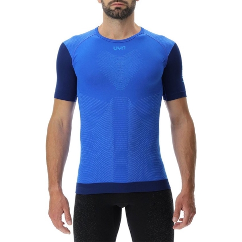 Uyn Running Pb42 T-shirt Met Korte Mouwen Blauw L Man