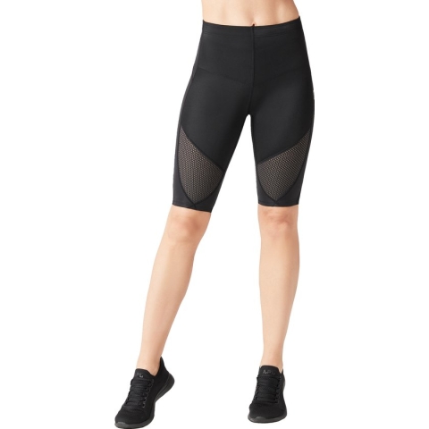 CW-X - Stabilyx Compressiebroek – hardloopbroek – kort - core ondersteuning - voetbal - hockey - dames - Groen - maat XL