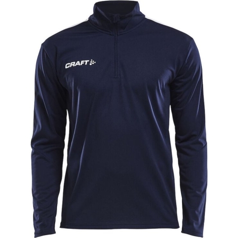 Craft Progress Halfzip LS Tee, heren