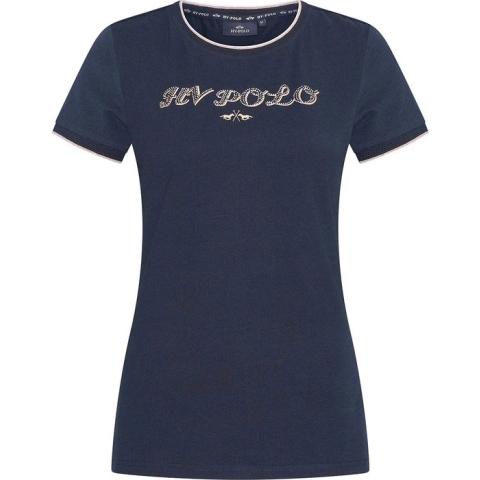 Hv Polo Shirt Hvpheather Donkerblauw - Donkerblauw - s