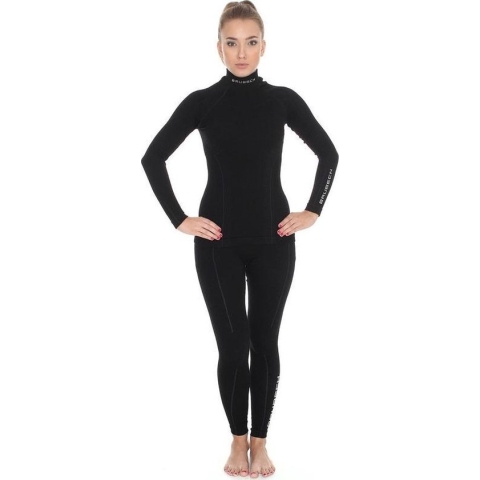 Brubeck Dames Thermokleding Set Extreme Merino Wol - Zwart L