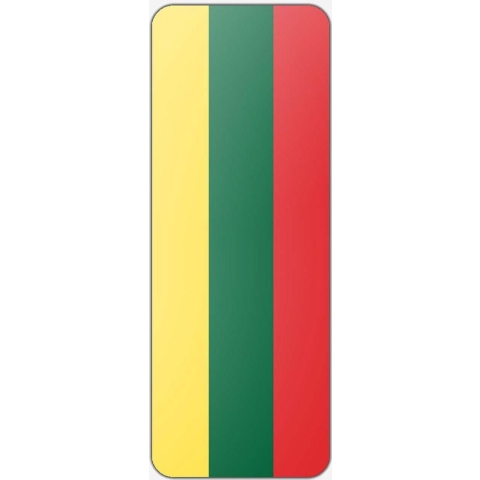 Banier Litouwen - 300x120cm - Polyester